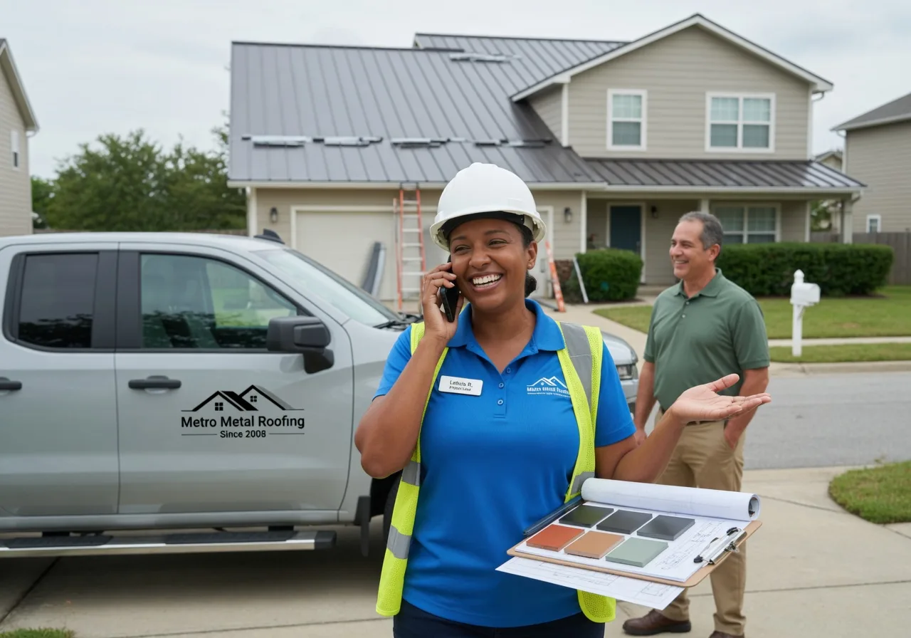 Storm Damage Metal Roof Repair in Laverne, OK